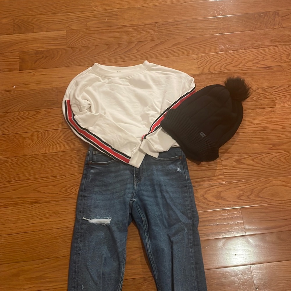 Zara girls jeans